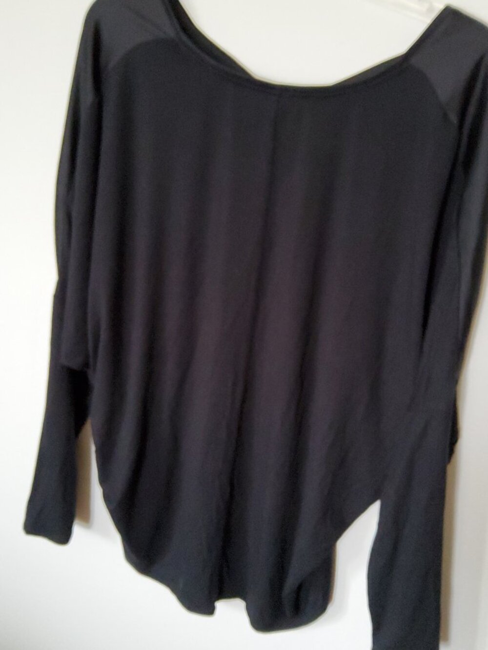 White House Black Market Satin front Blouse Size XL